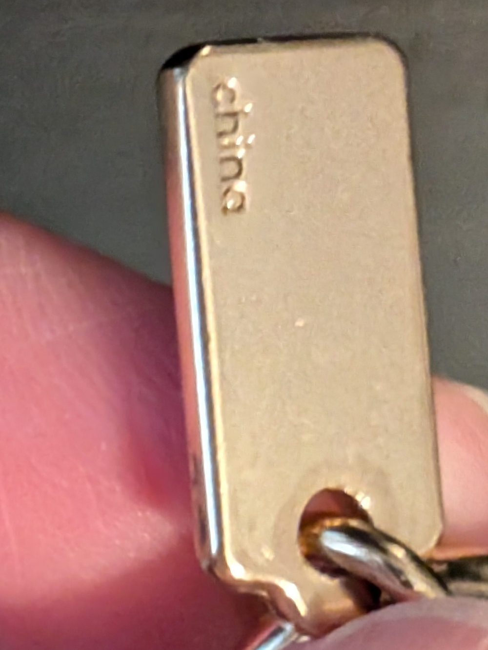 Coach Gold-Tone Candy Charm Keychain Purse Charm Red, Pink White, Green Enamel - Picture 3 of 14